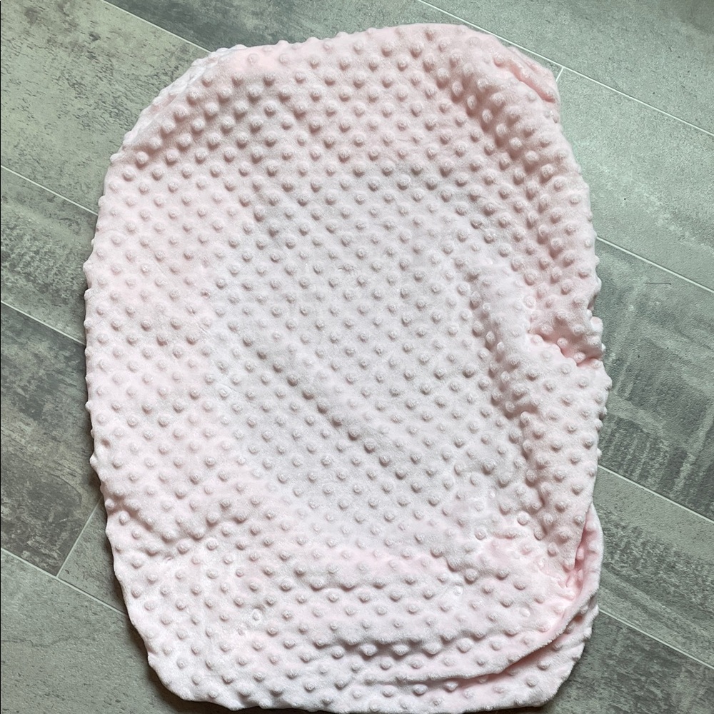 2/$10 Soft Pink Textured Change Table Sheet